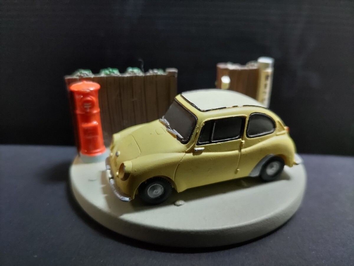 1/32 ジオラマ 草ヒロ スバル360 昭和レトロミニカー 1/32スバル360 