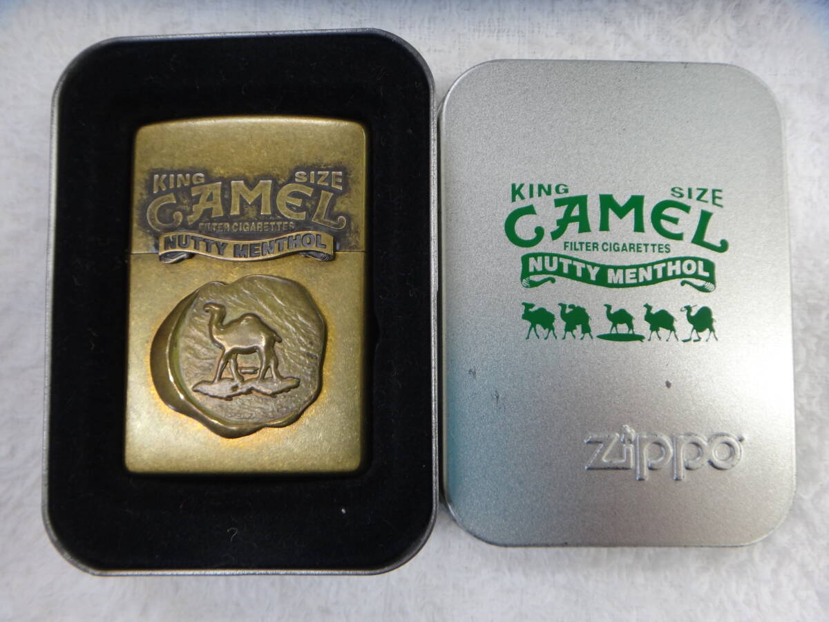 ZIPPO/ジッポー CAMEL/キャメル NUTTY MENTHOL/メンソール ラバー