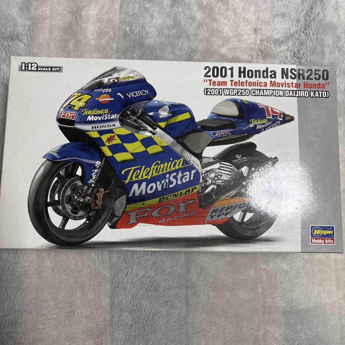 タミヤ 1/12 RC211V 03 テレフォニカ モビスターホンダ 加藤大治郎