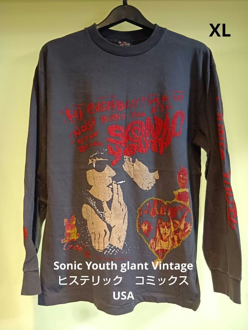 NIRVANA カートコバーン 着用 90s ビンテージ オリジナル SONIC YOUTH
