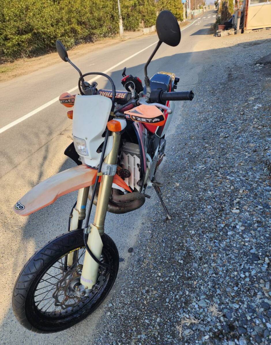 カスタム多数 スズキ TS125Rモタード仕様の落札情報詳細 - Yahoo