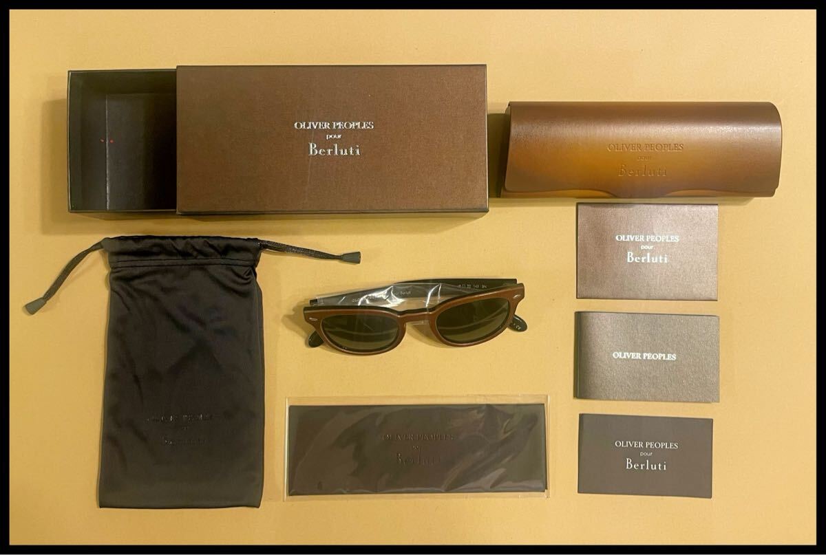 新品】Oliver Peoples×Berluti オリバーピープルズ ベルルッティ 