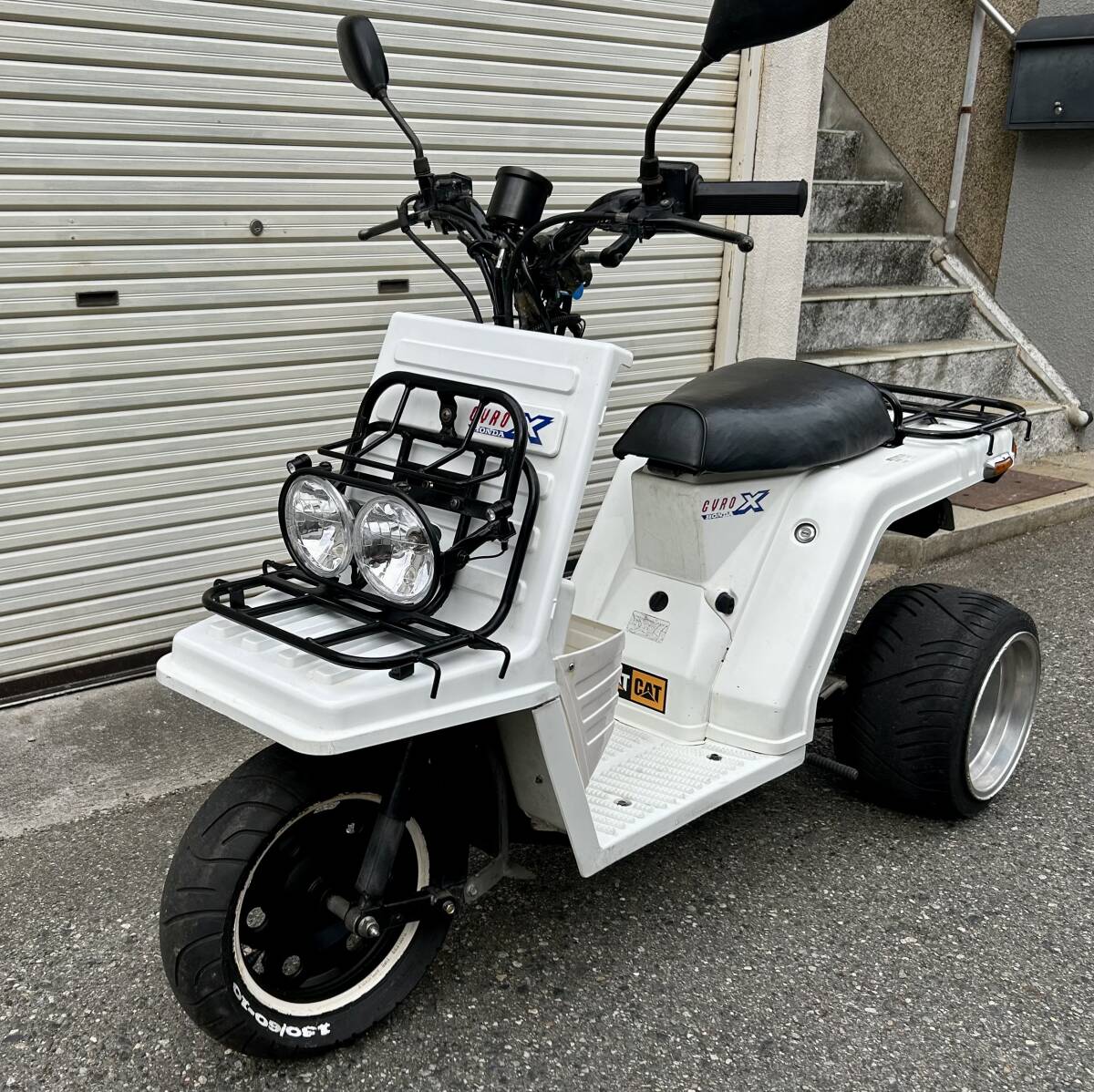 中古】実働 ミニカー登録 モンキートライク 現状レストアベース車両