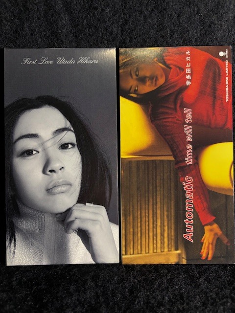 宇多田ヒカル First LoveとAutomatic セット 1999年デビュー・アルバム＋初期12インチx2 3枚セット＊宇多田ヒカル