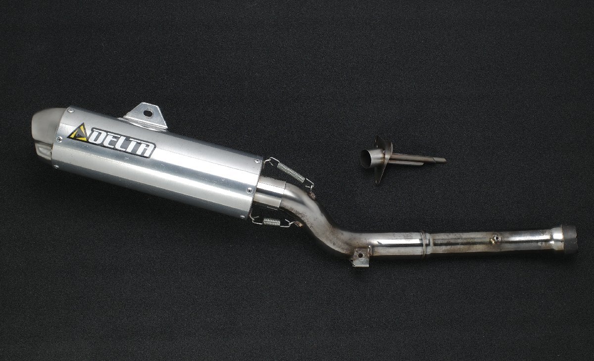 セロー225 WE 4JG 93-04 DELTA デルタ バレル4 スリップオン マフラー