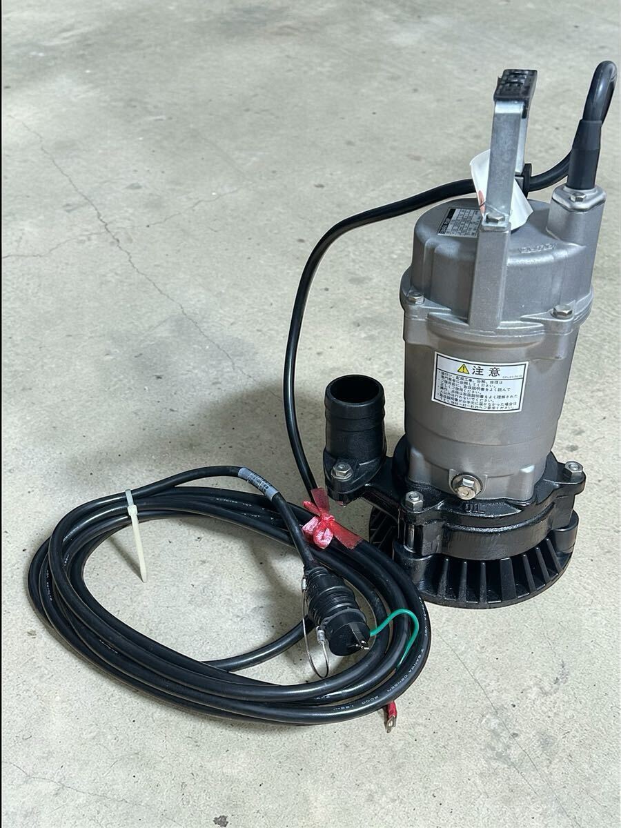 未使用品 荏原 EBARA PUMP 汚水用水中ポンプ 50DS63,7 三相200V 60Hz 3