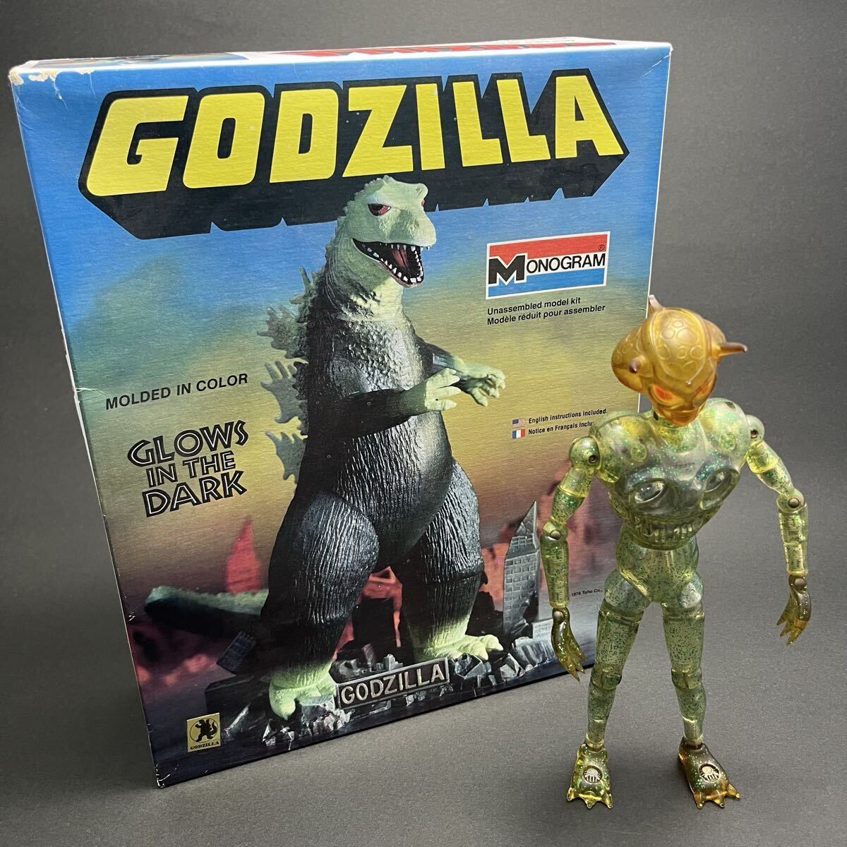 TAKARA チョロ獣 ゴジラ 火を吹く 火吹きゴジラ 1988年 当時物