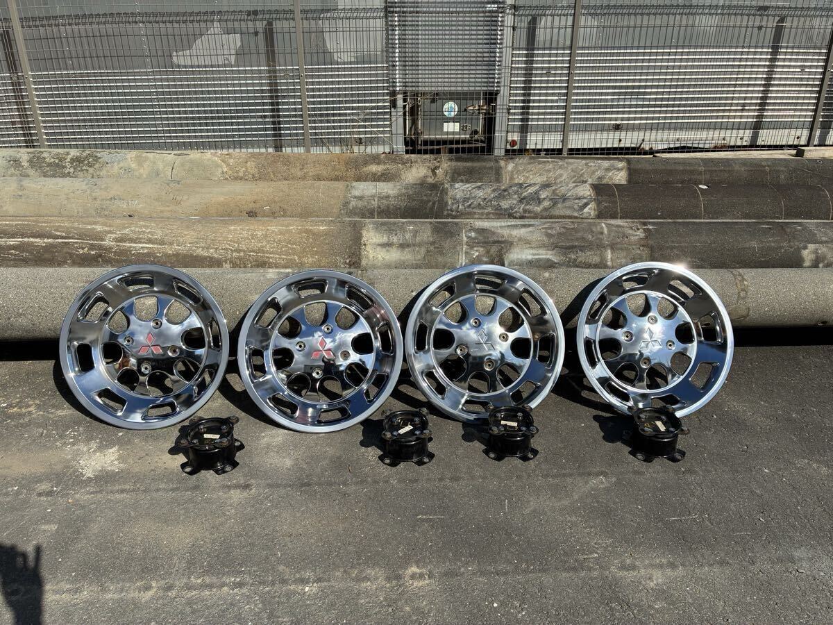 希少【16インチ用DXホイールキャップブラケット(R)1個】レトロ デコ 