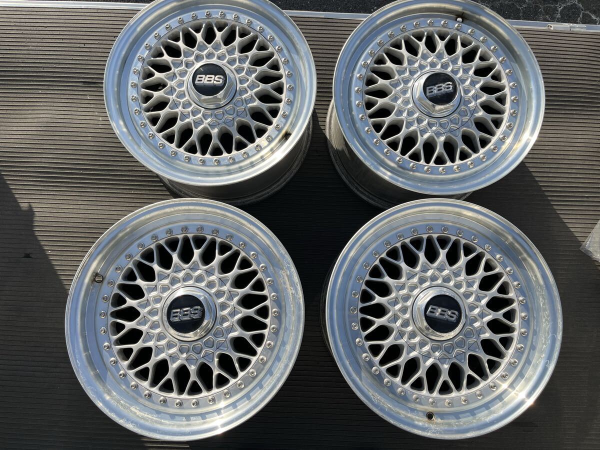 中古】BBS RS 4H PCD100 16インチ6.5J リバレル品 165/40-16の落札情報