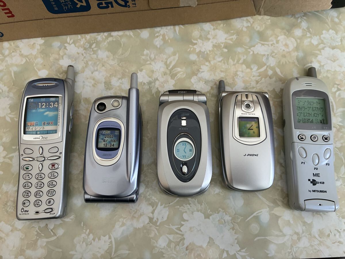 Docomo ガラケー携帯 モックアップ 大量セット20台 N208/P156/D208