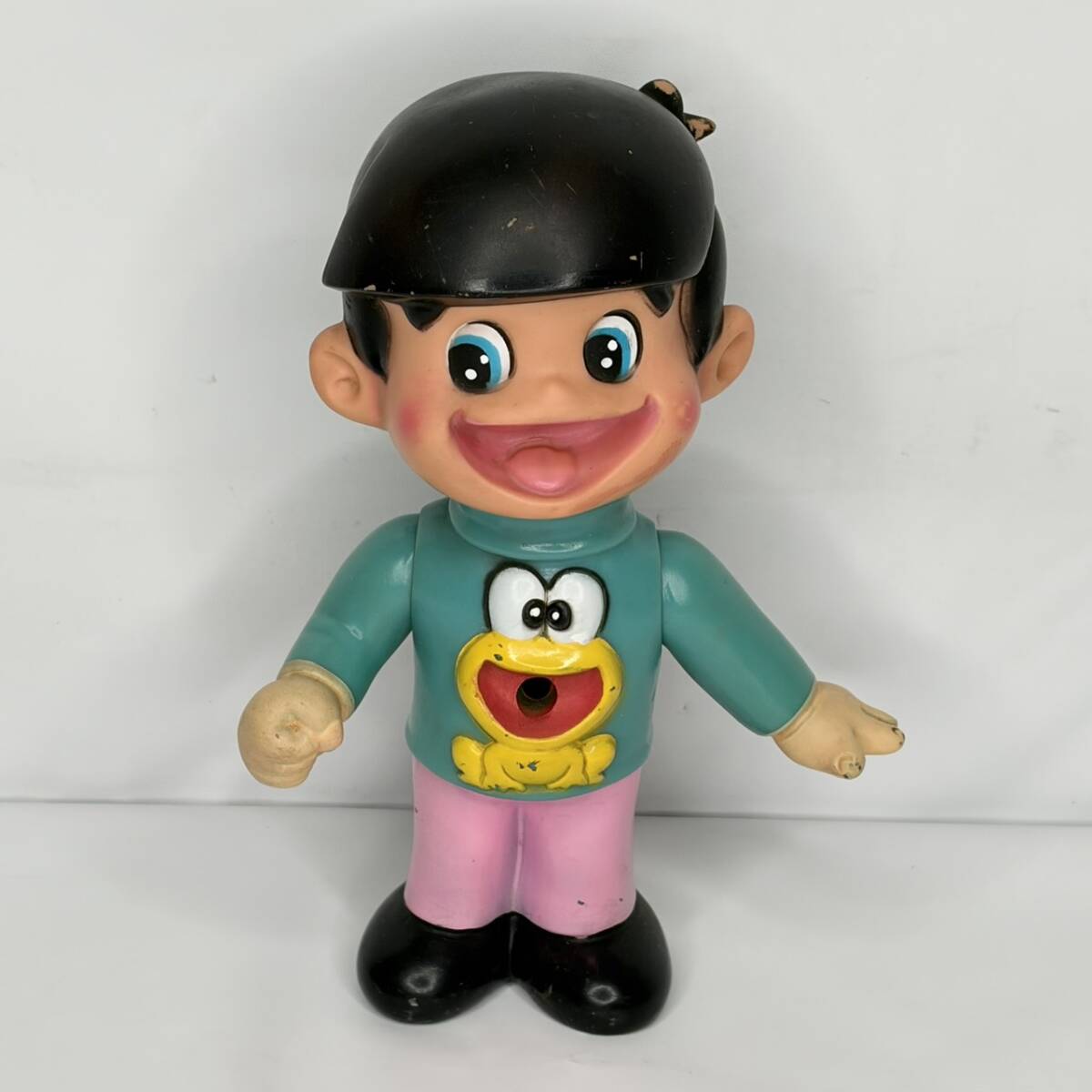 1円～ パトラ ど根性ガエル ひろし＆ピョン吉 ソフビ ペンダント