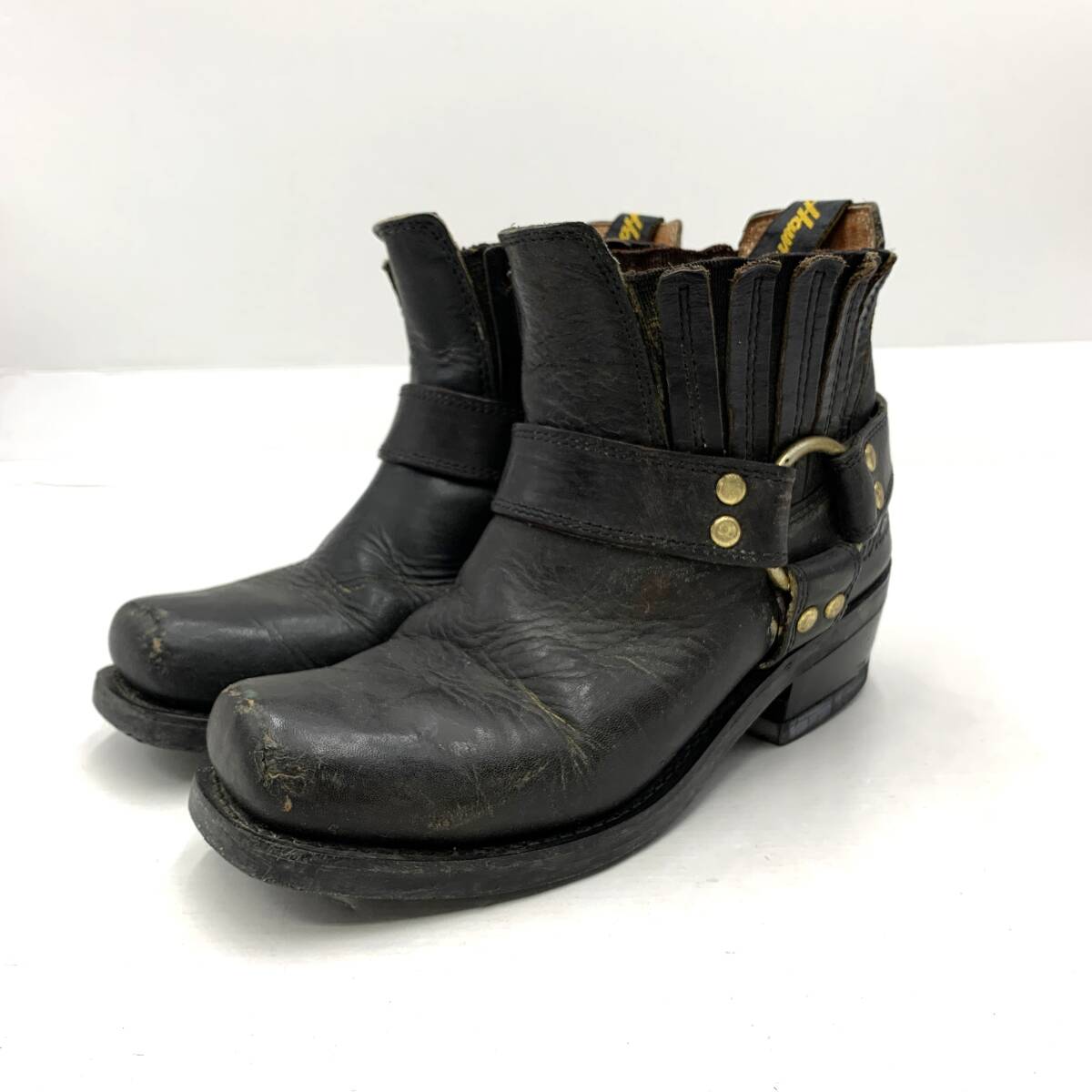 中古】Hawkins ホーキンス サイドゴアブーツ 本革 GT-5011の落札情報 