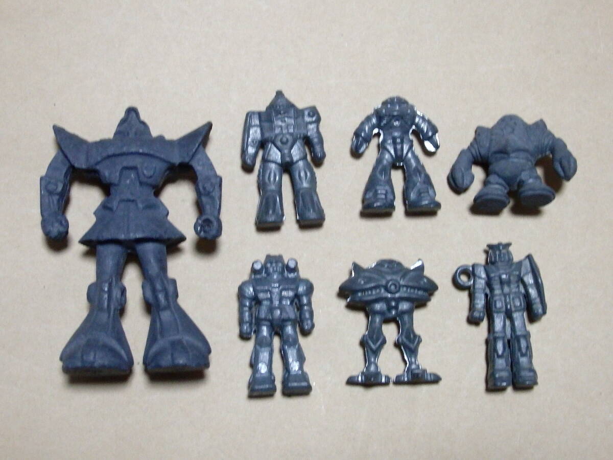 当時物 プラレス三四郎 消しゴム 柔王丸 青色 (検) ロボットアニメ 