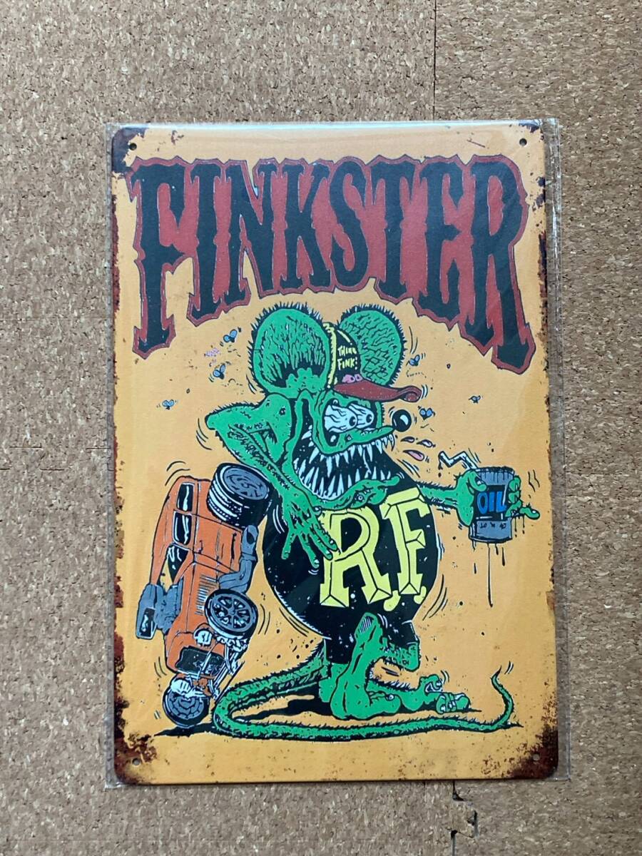 新品】☆US直輸入 特大フラッグ ラットフィンク rat fink ホットロッド