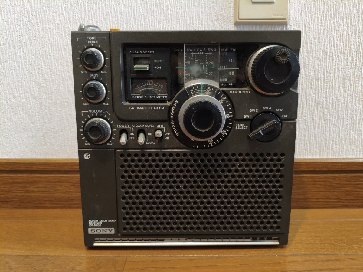 ☆綺麗☆動作品☆スカイセンサー5800☆SONYソニー☆ICF-5800☆BCL