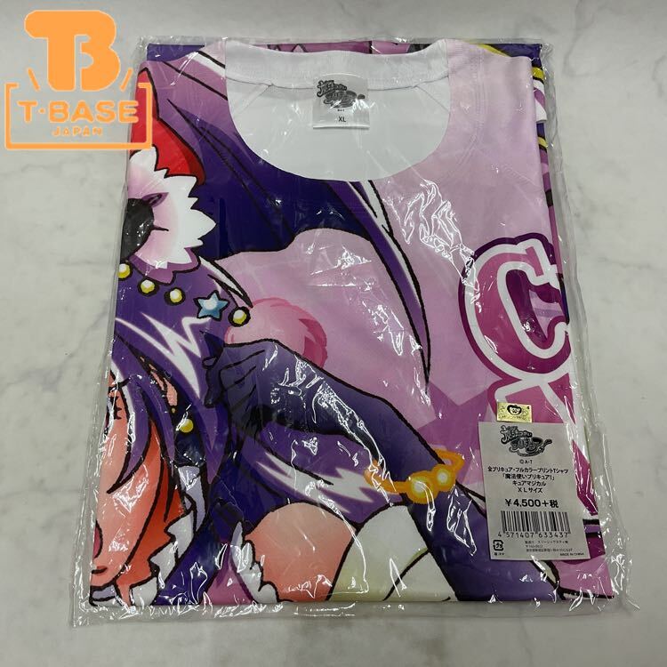 新品】HUGっと！プリキュア 全プリキュア・フルカラープリントTシャツ