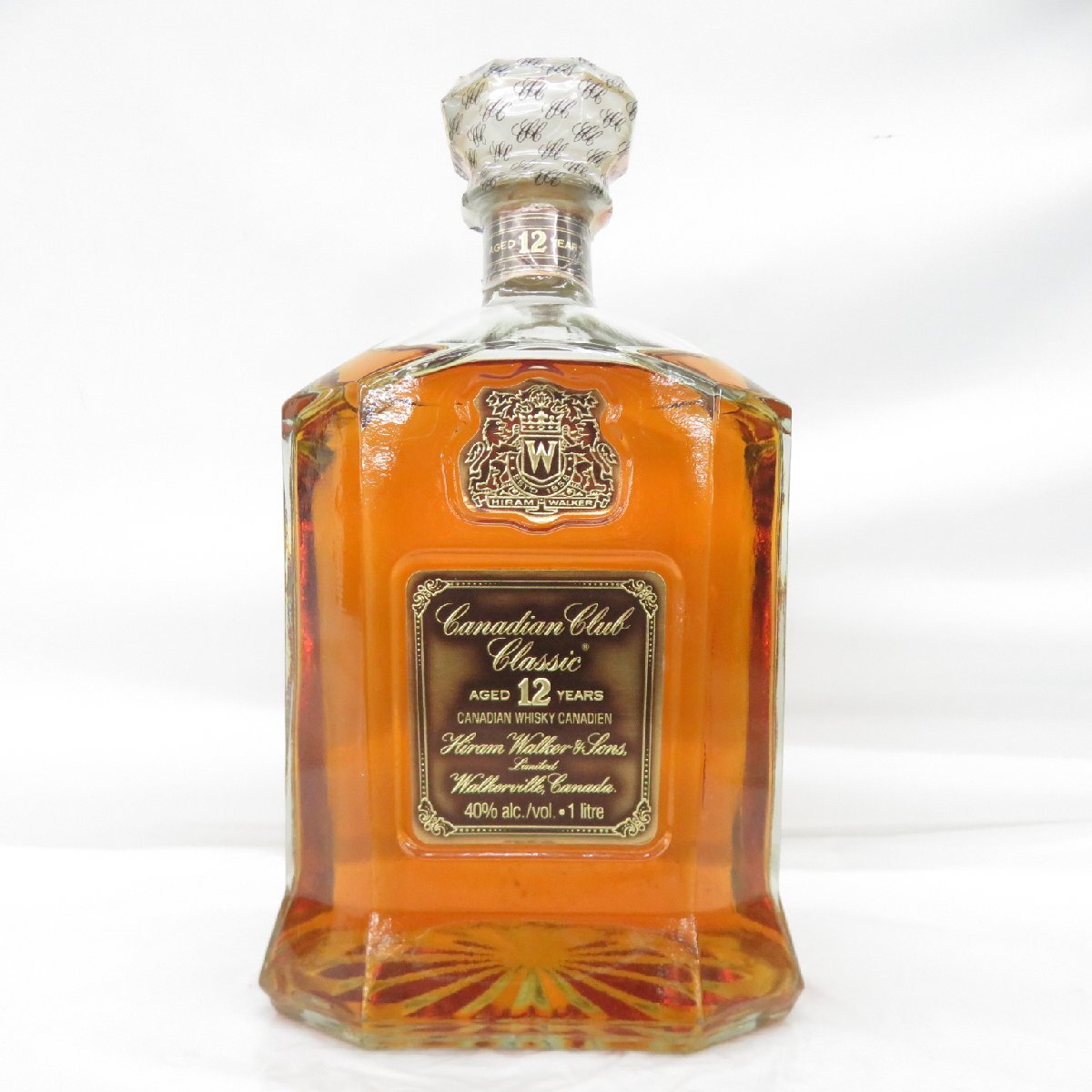 古酒☆カナディアン クラブ 12年 クラシック 1000ml/1L 40% ハイラム 