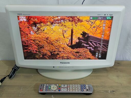 Panasonic ブラウン管テレビ 19型 リモコン付き 動作確認済 アナログ