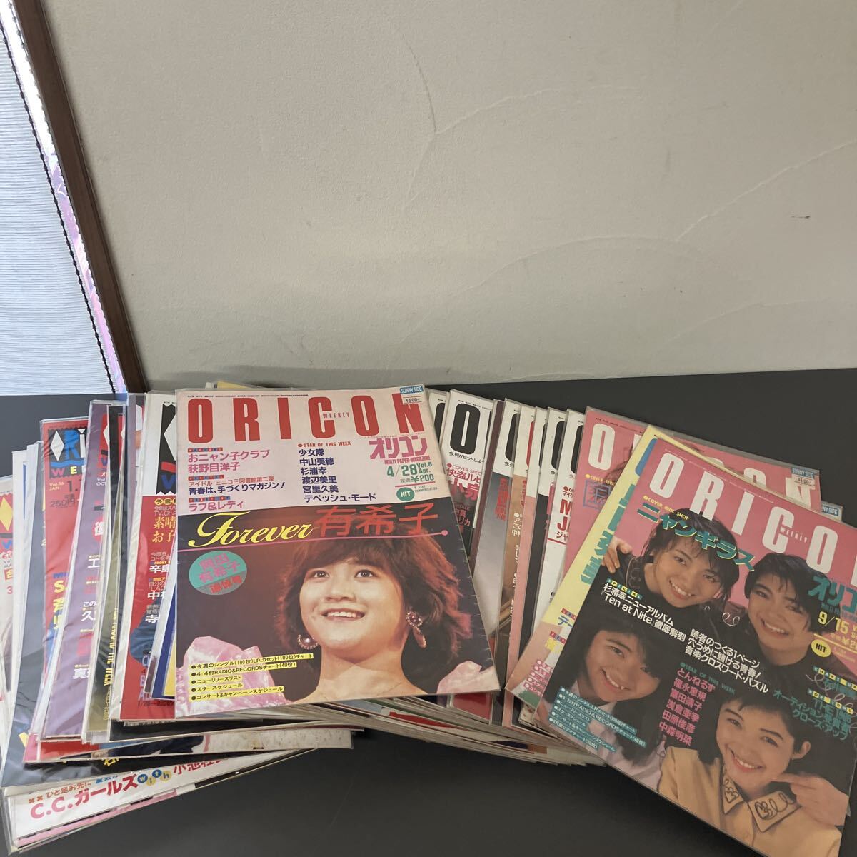希少 オリコンウィークリー 昭和59年/1984年 全52冊揃 岡田有希子 松田