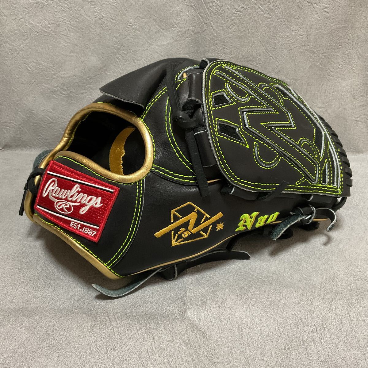 新品】支給品 ソフトバンクホークス 工藤公康 サイン入りグローブの