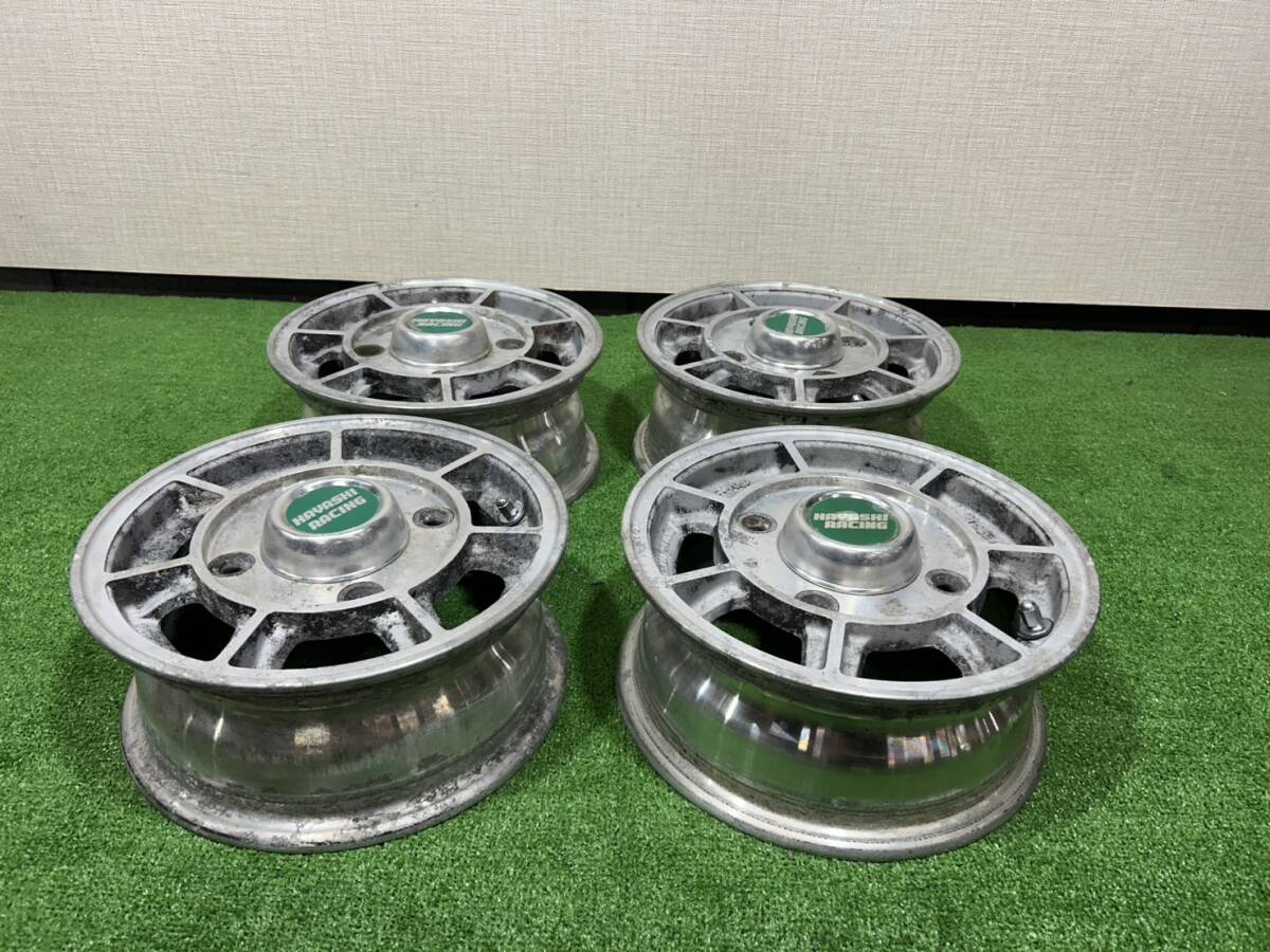 希少】ハヤシレーシング 13インチ 6J PCD110 4H オフセット32 4本