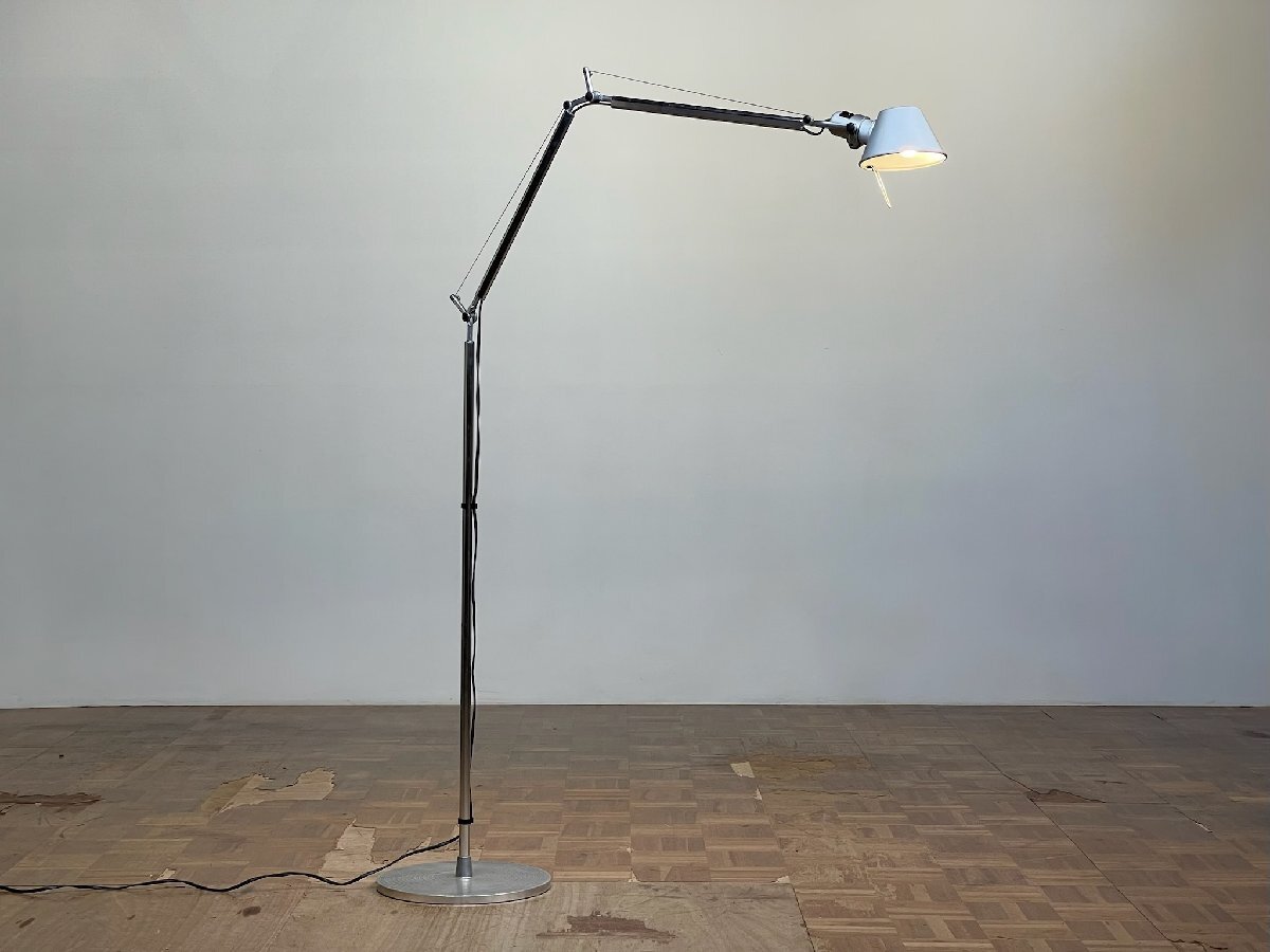F2K伍☆【中古品】Artemide アルテミデ Tolomeo トロメオ スタンド 