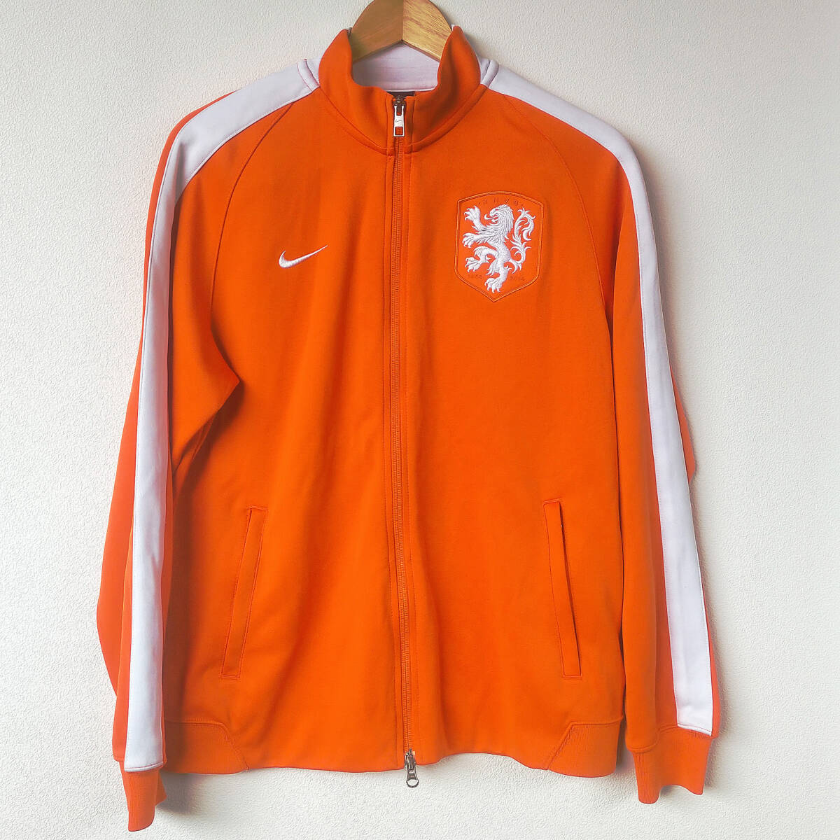 即決 アディダス オランダ代表 ジャージ Oサイズ NEDERLAND W杯 FIFA