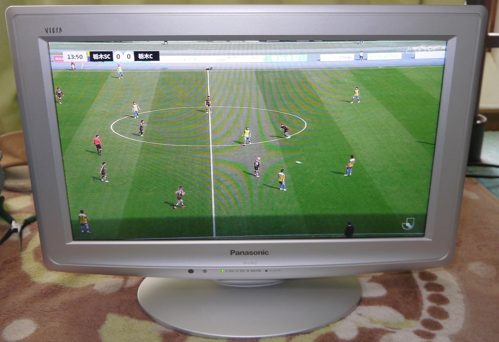 Panasonic ブラウン管テレビ 19型 リモコン付き 動作確認済 アナログ