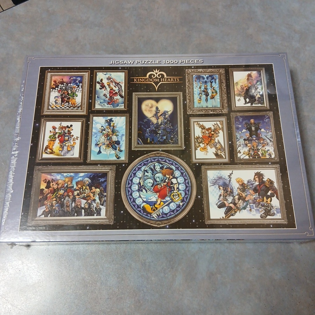 ディズニー 『キングダムハーツ』ジグソーパズル1000ピース 中古