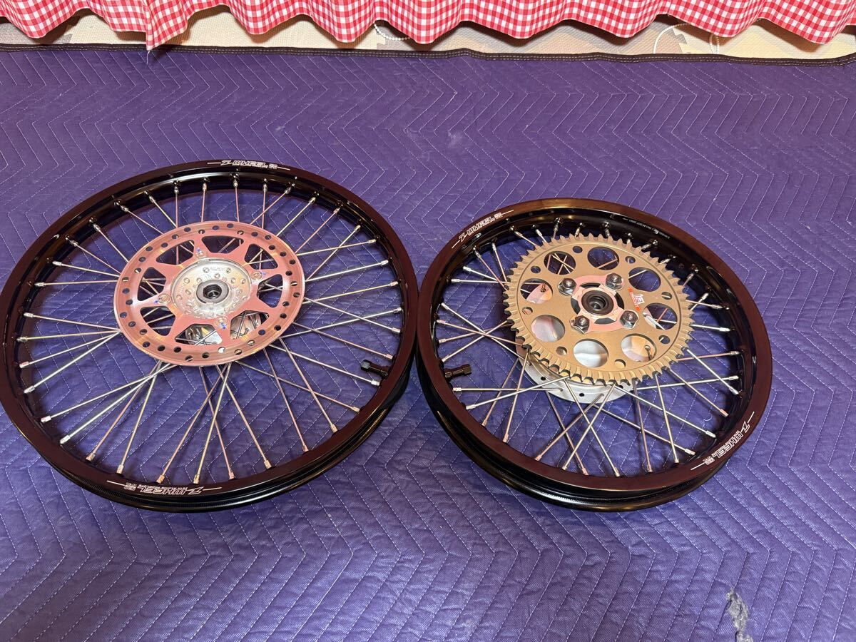 やや傷や汚れあり】9376 ARAYA アラヤ DISC WHEEL アルミディスク 