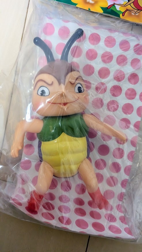 中古】みなしごハッチ みつばちハッチ アーヤ ママ 3体セット ソフビ