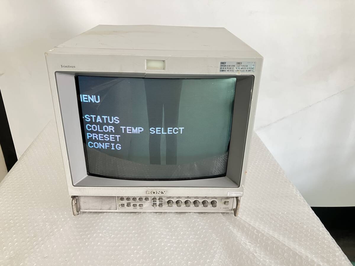 SONY／ソニー Trinitron Color Video Monitor PVM-14M1J 業務用モニタ 