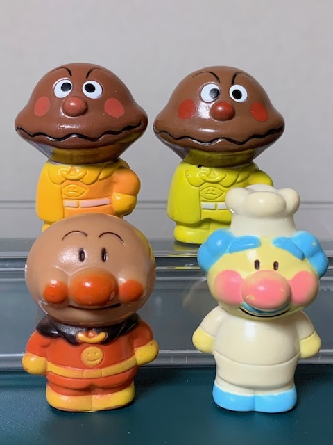ソフビ カレーパンマン アンパンマン - バンダイ ソフビ人形セット 