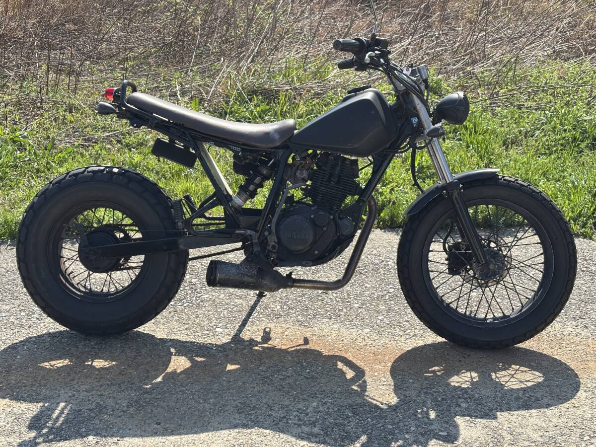 TW225 DG09J 書類付き 実動 スカチューン ヤマハ 検】200 WR XR FTR XS