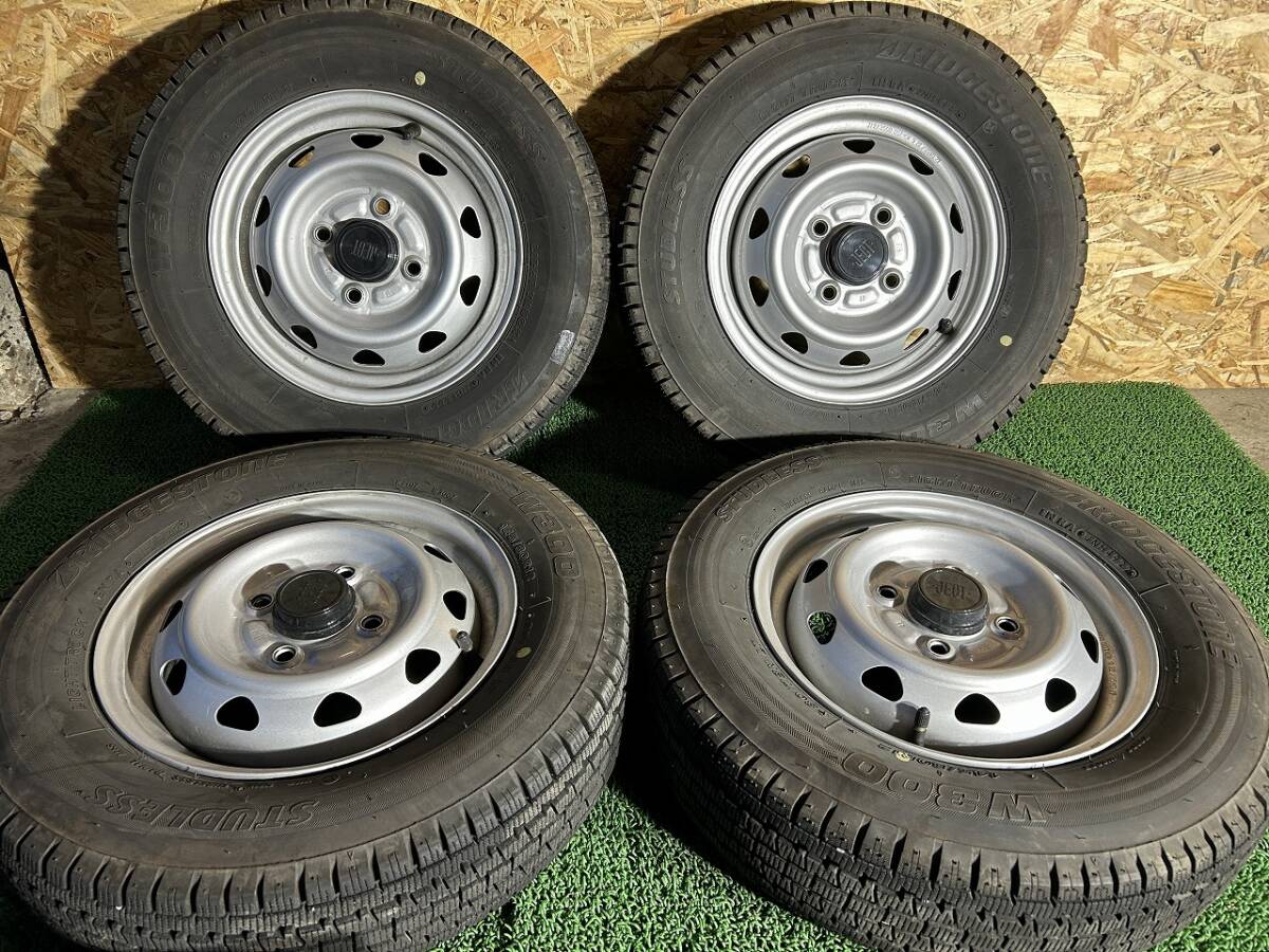 ダイハツ純正 スチールホイール 12インチ 4.0J 4J PCD1004本セット 