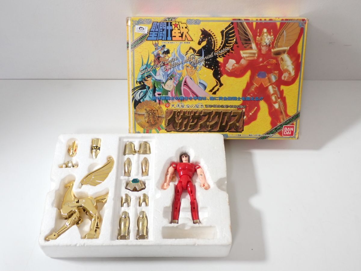 中古】 BANDAI バンダイ 聖闘士星衣大系 ペガサスクロス 聖闘士星矢 