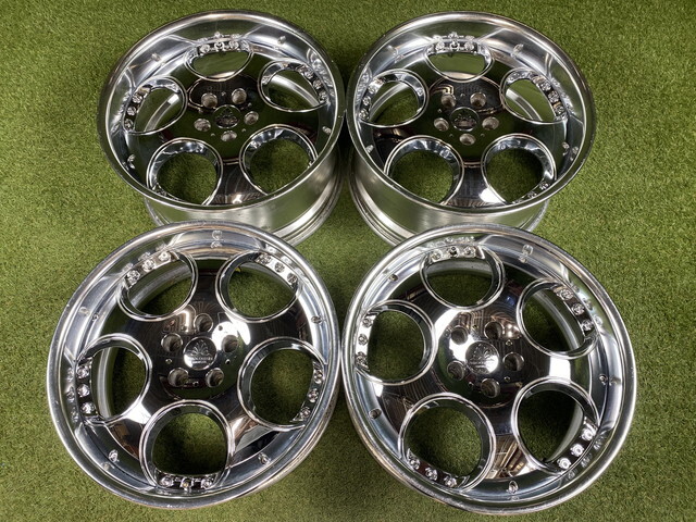4本セット】オートクチュール クレセント 19インチ 8.5J PCD114.3