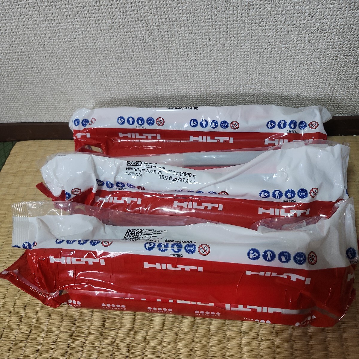 新品】【新品未使用】 HILTI ヒルティ 接着系注入方式アンカー 