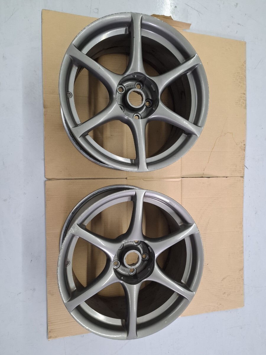 R34 スカイライン　GTR 純正ホイール　美品 中古】r34 純正 ホイール BNR34 GTR34 綺麗 流用等 タイヤ新品の落札