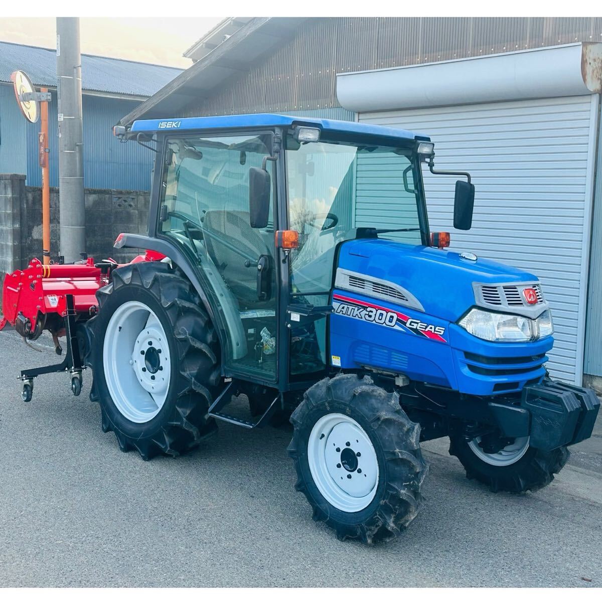 中古】イセキトラクターTU205F LAND HOPE パワステー426時間 20馬力