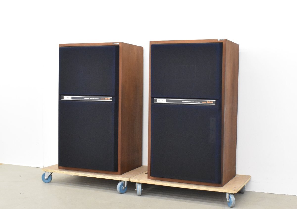 中古】□□ALTEC 421-8LF スピーカーペア 38cm 15インチ アルテック