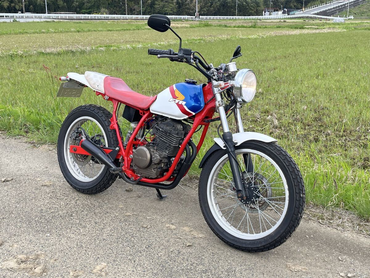 増税前1円スタート!FTR223.MC34キタコ製ダートトラックタイプマフラー