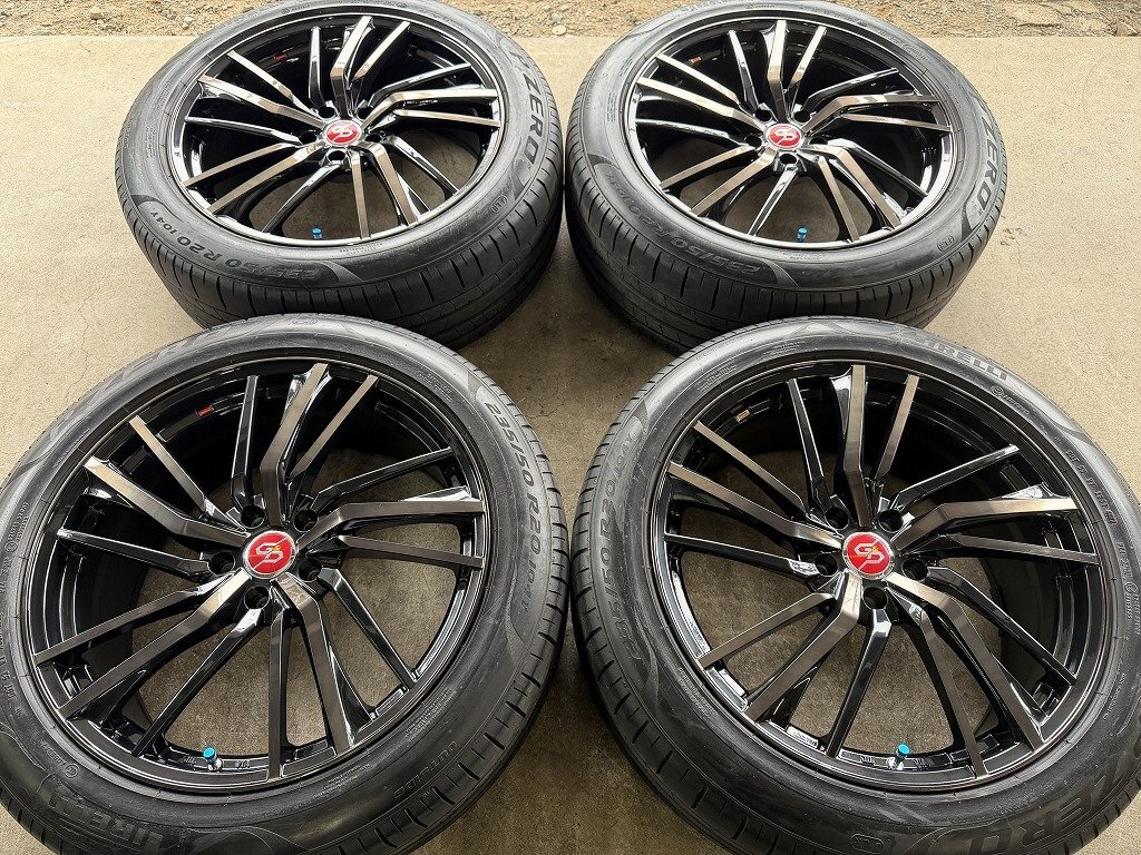 ドルチェ DC20 20インチ 20×7.5 4H PCD100 ホイールのみ4本