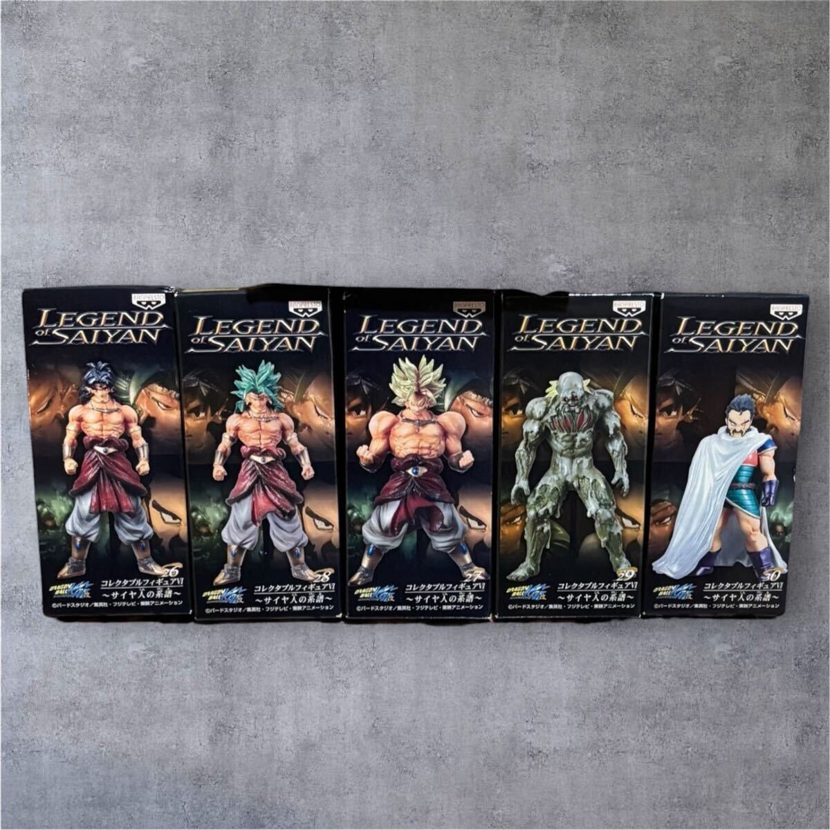 中古品 箱無しドラゴンボール改 コレクタブル フィギュア legend of