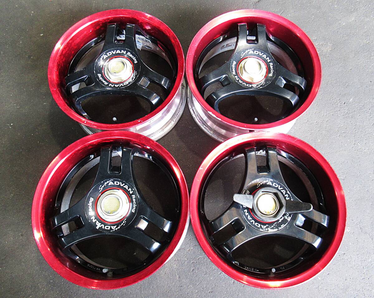 希少 YOKOHAMA スーパーアドバンレーシングSA3R (4本組) 旧車ホイール