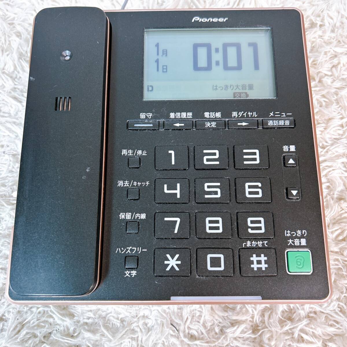 ☆パイオニア Pioneer TF-SD15S デジタルコードレス電話機 子機1台付き 