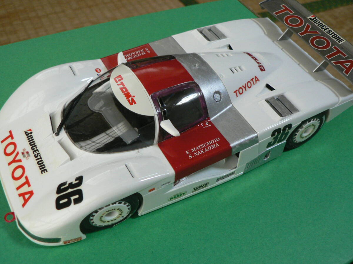 新品】短期間出品 タミヤ 1/12 トヨタトムス 84C 激レア当時物ワコール