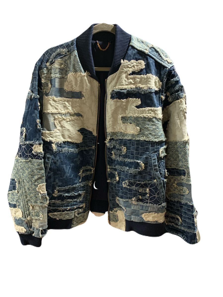中古】hyde着 LGB コーティング レザー 異素材 パッチワーク S WOLF