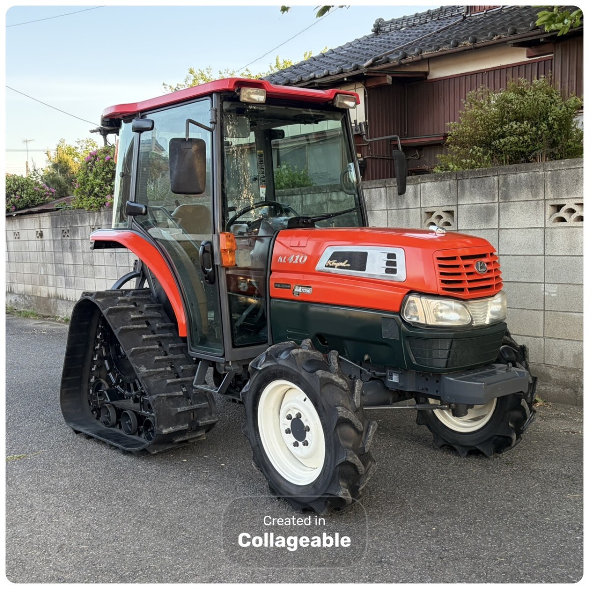 ☆クボタ トラクターKL555エアコンキャビン付 パワステ KINGWEL 55馬力 