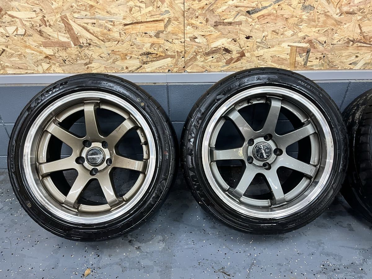 日産 R32 GT-R 純正ホイール 新品タイヤ付 114.3 5穴 s13 180sx s14